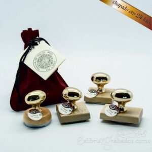 Sello Ex Libris personalizado LH