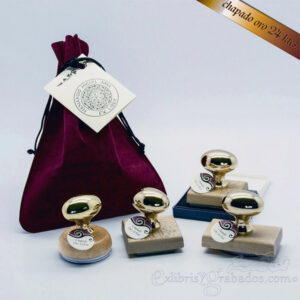 Sello Ex Libris personalizado LHT