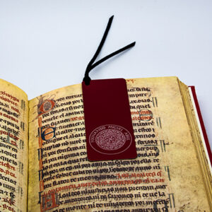 Marcapáginas aluminio rojo