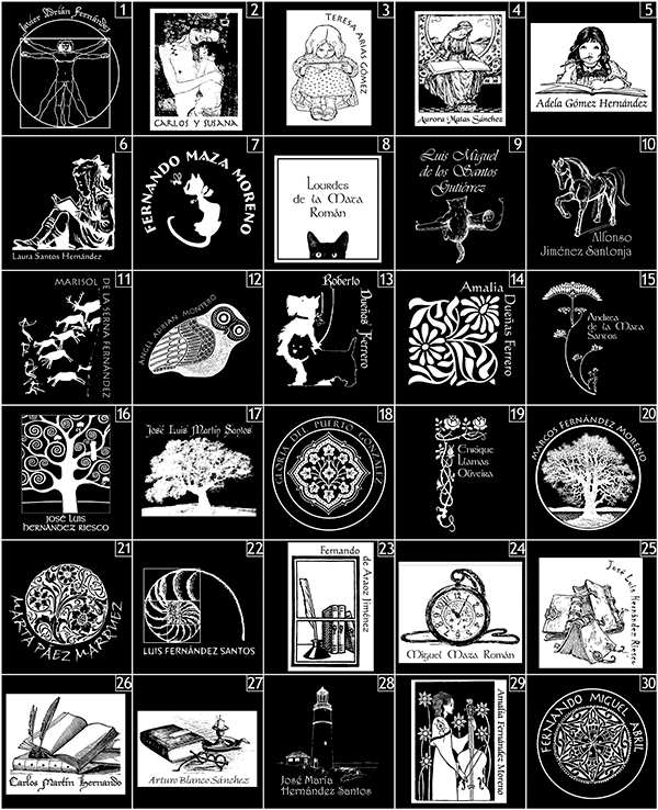 Marcapáginas aluminio negro